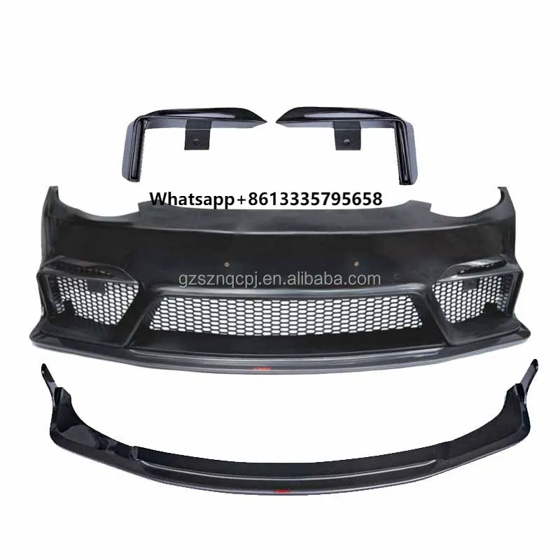 

For Model 3 2018-2023 Cmst Hot Selling Carbon Fiber Car Bodykit Modified Front Bumper LA Front Lip Car Bumpers