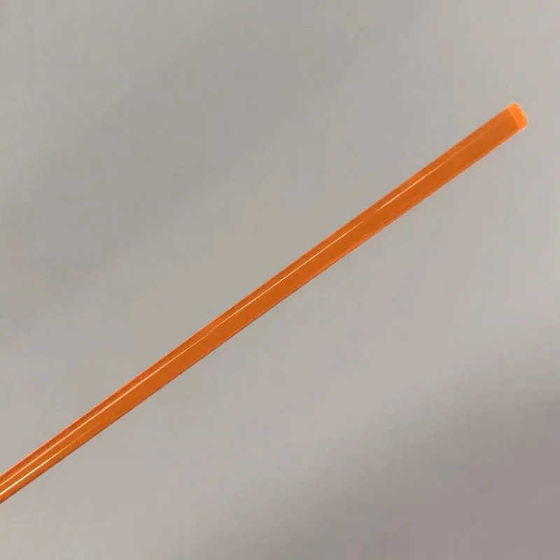 Diametro 3-20mm Aste acriliche colorate Asta di supporto Asta in plexiglass per accessori materiali modello architettonico fai-da-te Lunghezza 495mm