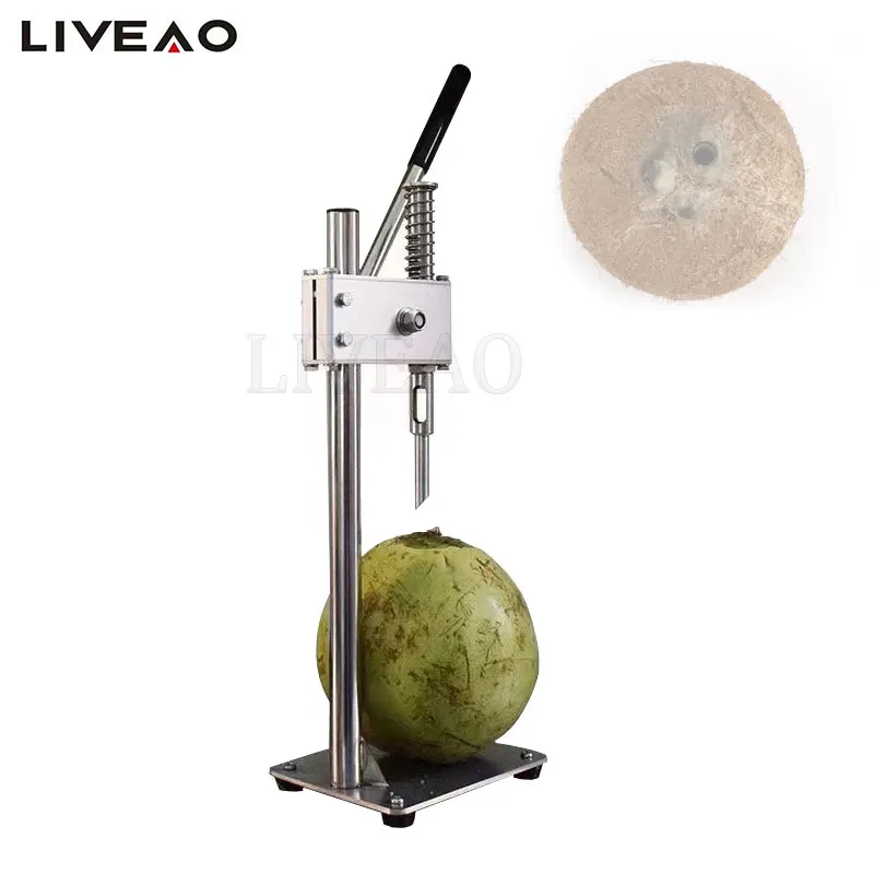 

New Design Stainless Steel Coconut Drill Corer Opener Tool Coconut Hole Opening Machine