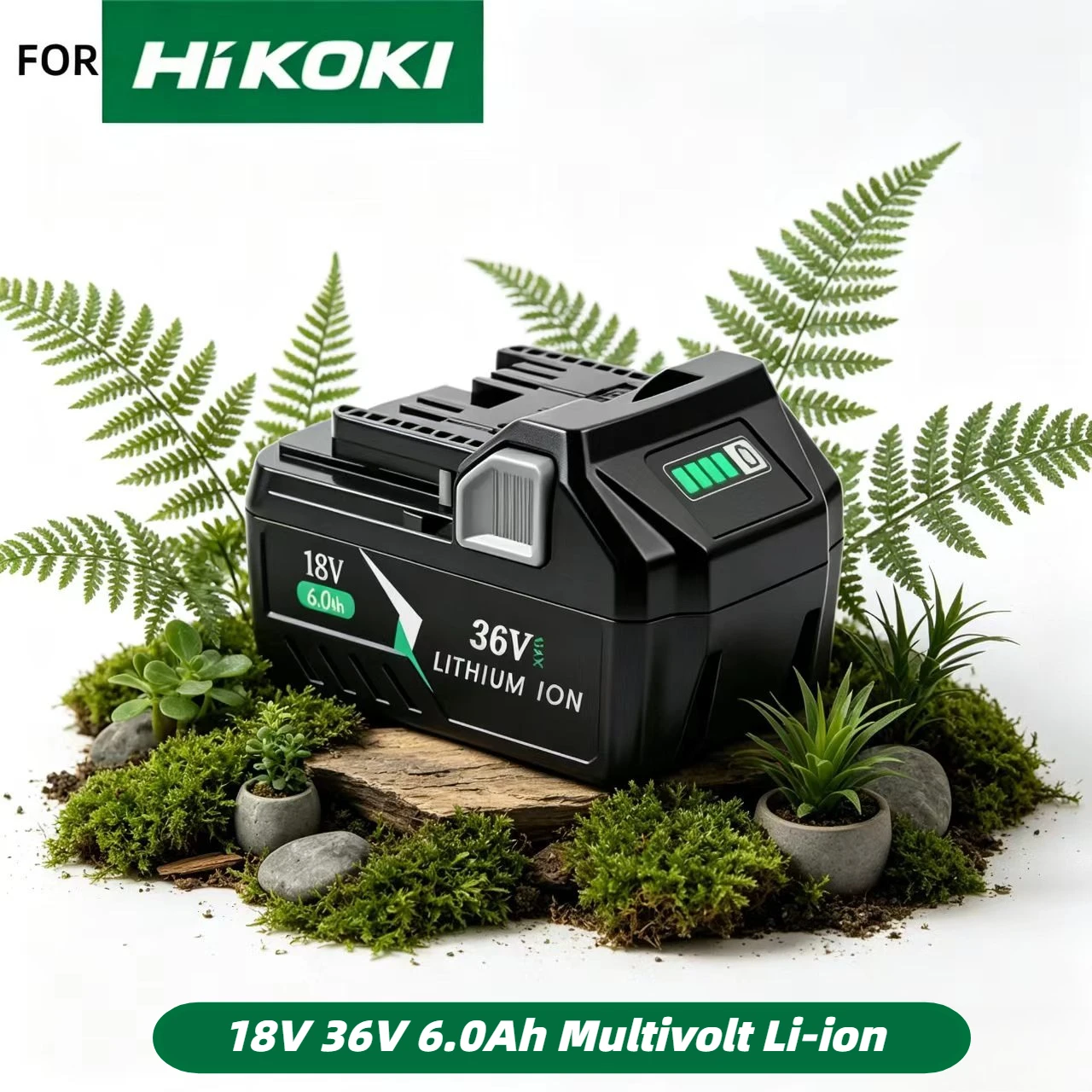 

Оригинальный аккумулятор 18В 36В 6.0Ач для HiKOKI Hitachi Multivolt Li-ion, совместимый со всеми сериями BSL1840 BSL1850, для беспроводных инструментов
