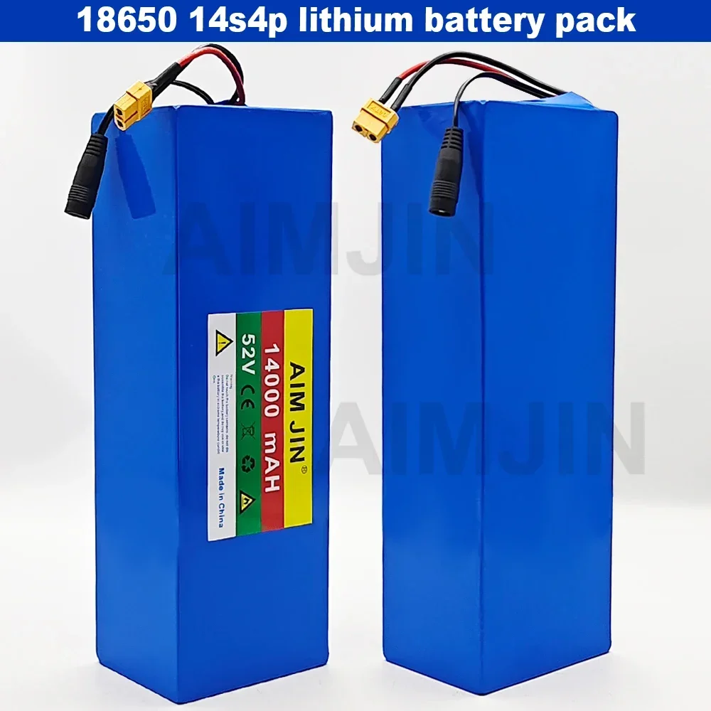 

for Balance Car, Bike, Scooter, Tricycle 52V battery 14000mah 14S4P Lithium battery pack with BMS