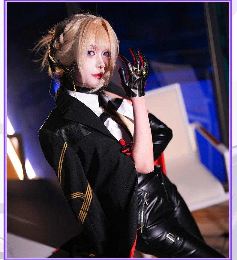 IN MAGAZZINO Nuovo Evelyn Chevalier Costume Cosplay Halloween Natale Giochi di ruolo Comico XS-3XL TAGLIA Zenless Zone Zero Gioco ZZZ COS