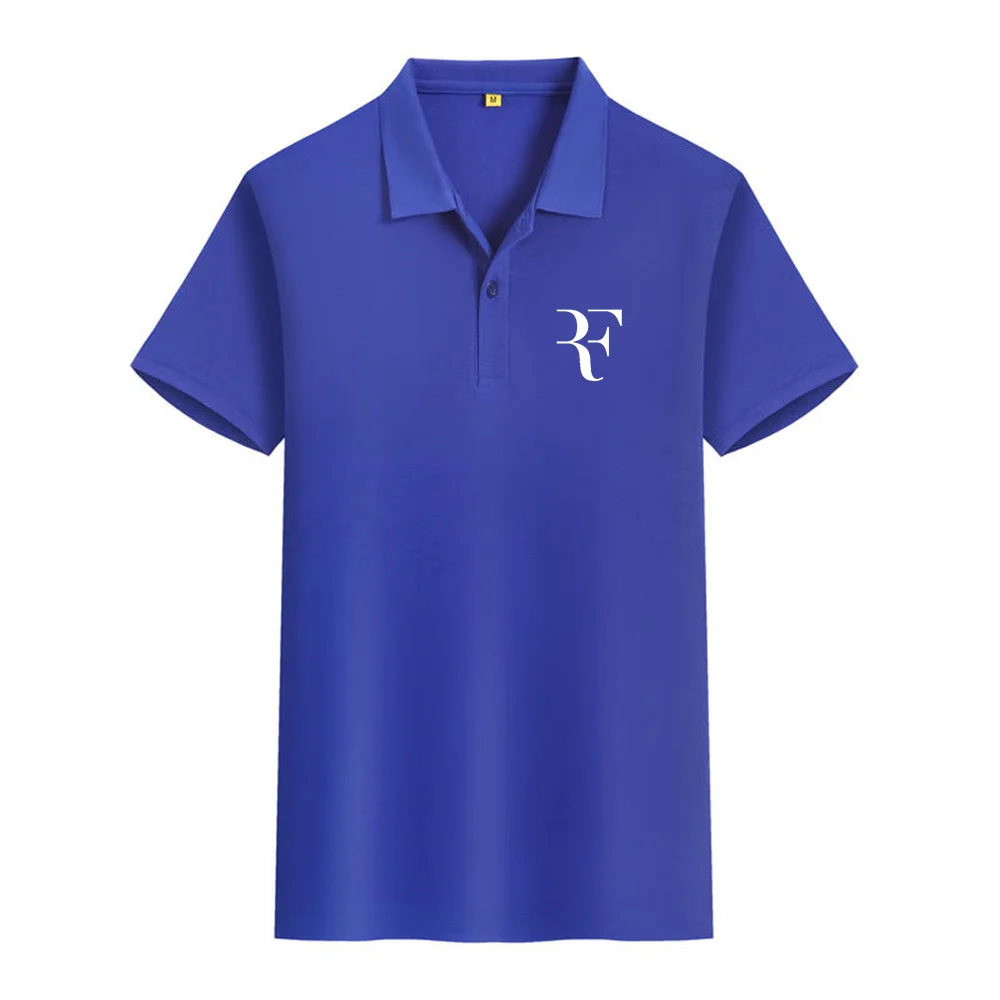 2024 New Tennis King Roger Federer Short sleeved T-shirt POLO casual fan minimalist 2024 Fashion Trends