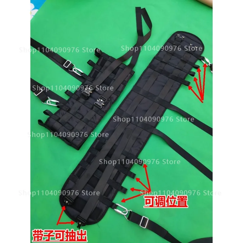 Lumbar Traction Device Adjustable Back Brace for Pain Relief Herniated Disc Support Belt Lumbosacral