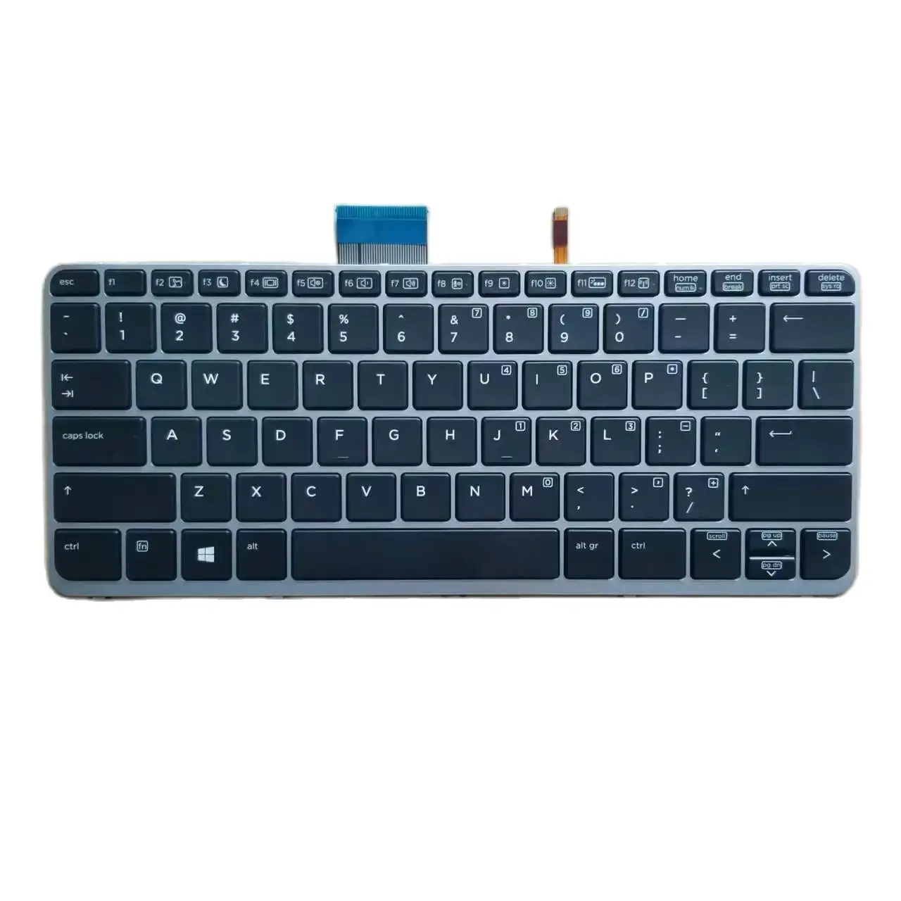 

Новая американская клавиатура для HP EliteBook Folio 1020 G1 1030 G1 с подсветкой и рамкой, американская раскладка