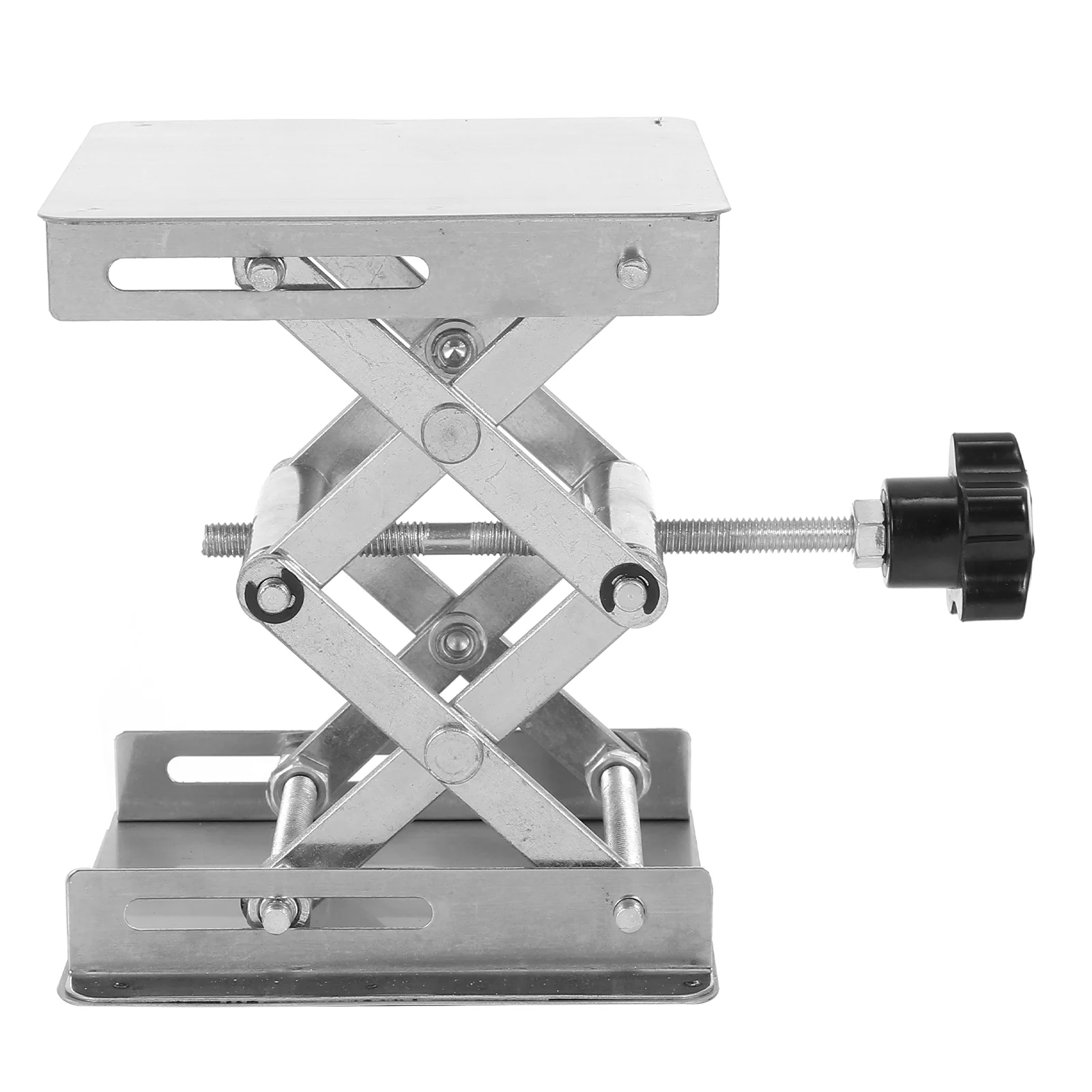 Scientific Scissor Lifting Jack Platform Lifter Laboratory Table Desk Lift Stainless Steel