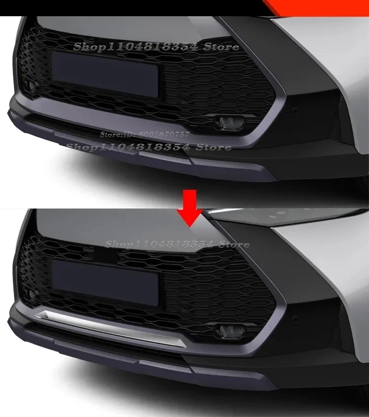 Accesorios exteriores para Toyota CHR C-HR 2024 2025 ABS cromado negro cubierta de carrocería de puerta lateral embellec