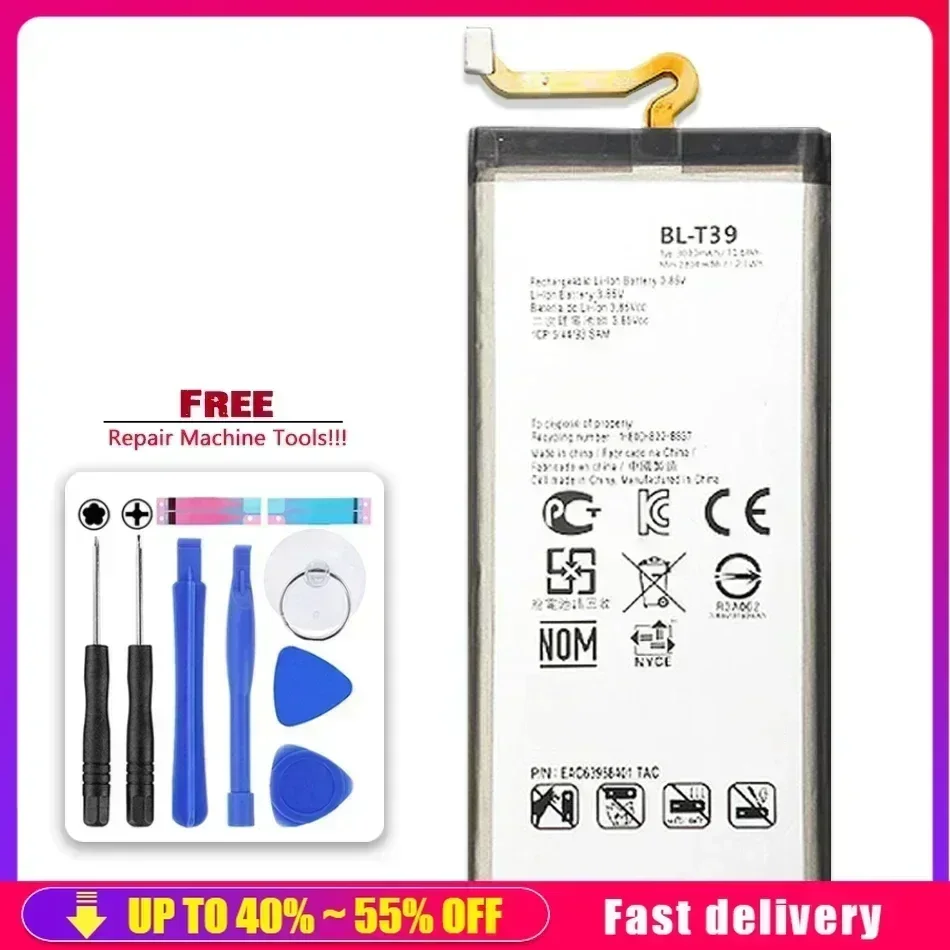 Mobile Phone Batteries BL-T39 For LG G7 G7+ G7ThinQ LM G710 ThinQ Q7+ LMQ610 Bateria Smartphone Battery