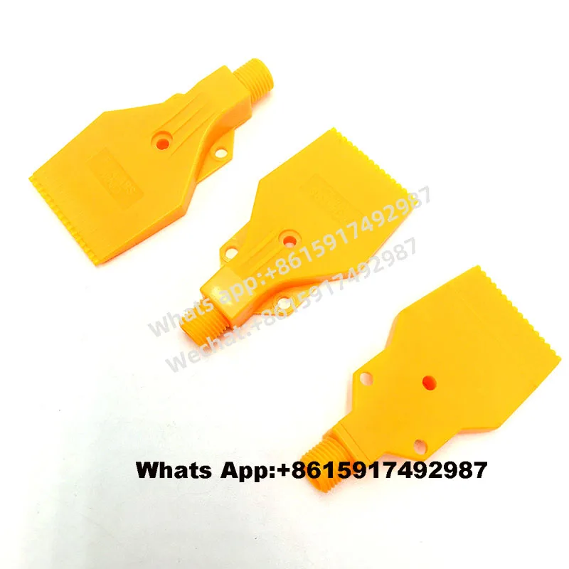 727-15 Wind Jet Air Nozzle Three Screw Hole Plastic Air Blowing Nozzle 1/4