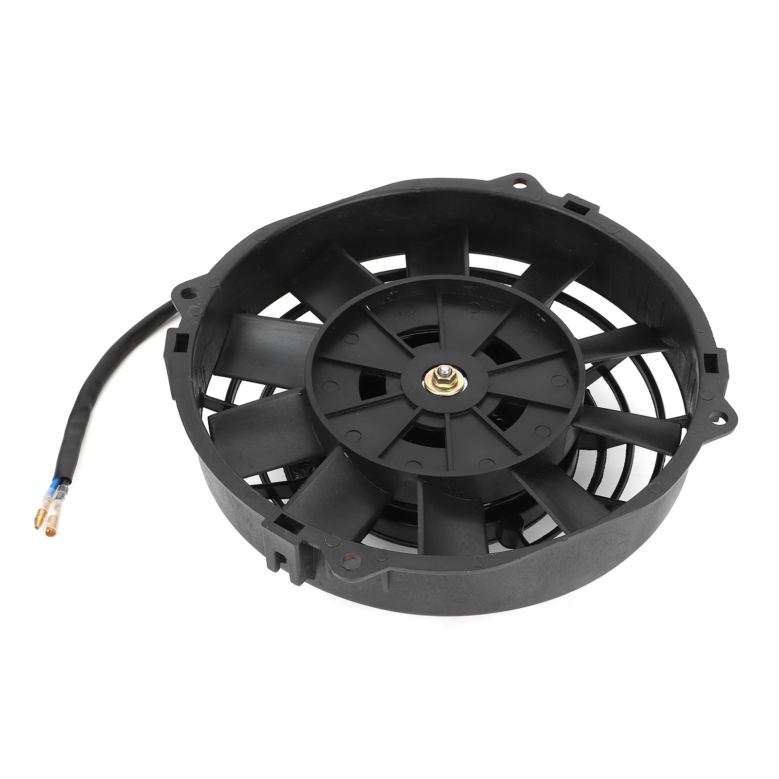 Car Universal Electric Fan 8in Auto Accessories for Radiator Auto Cooling Air Conditioning 10 Blades 12V 80W 2250 RPM