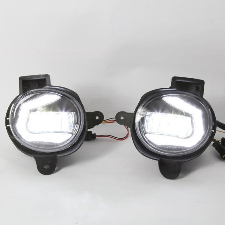 LED Fog Lights Lamps Daytime Running Lights (DRL) For Toyota Hilux Vigo 2011-2015 New Condition Perfect Fit For Daylight