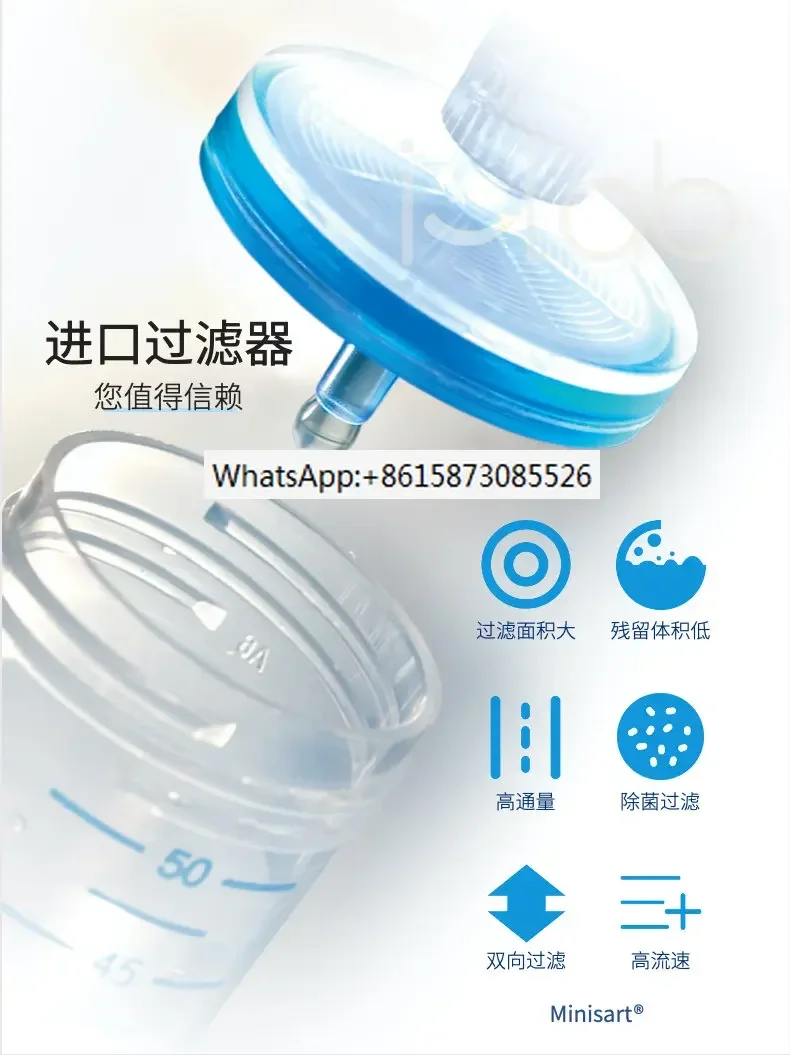 16533-K needle filter independent package sterile pore size 0.45 µ m in stock