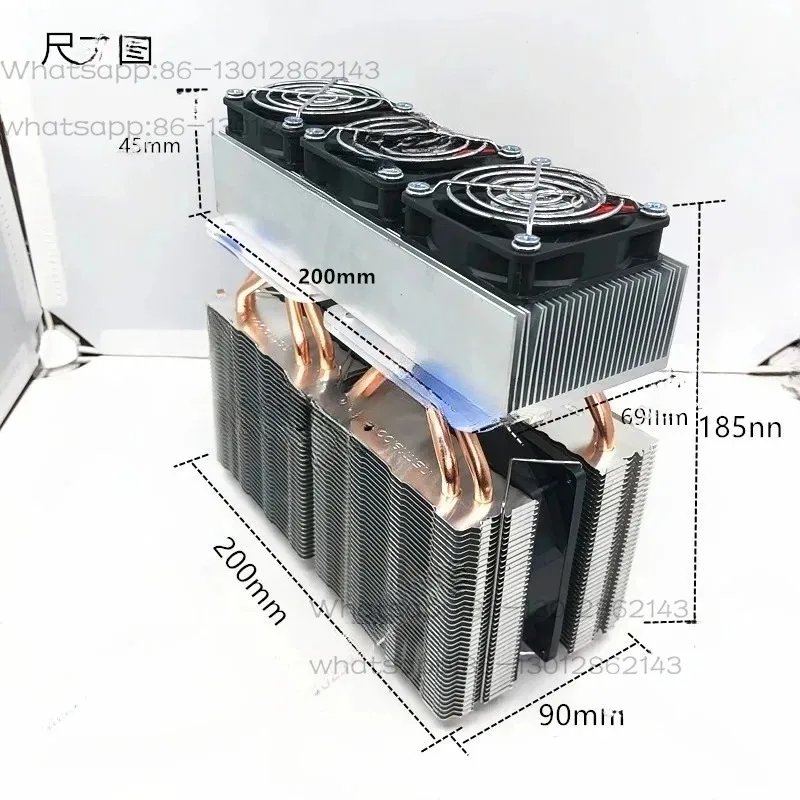 Suitable for  Refrigerator Semiconductor Refrigeration Film High-power Small  Incubator Cooling Pet Air Conditioner HKJ-K100