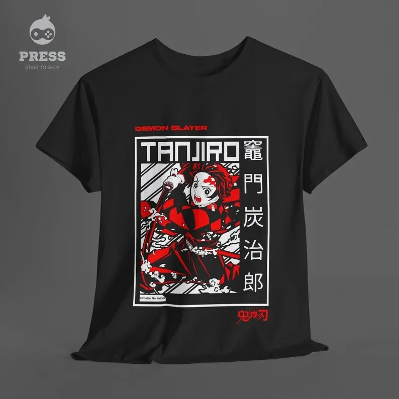 Demon Slayer Tanjiro Tee - Heavy Cotton