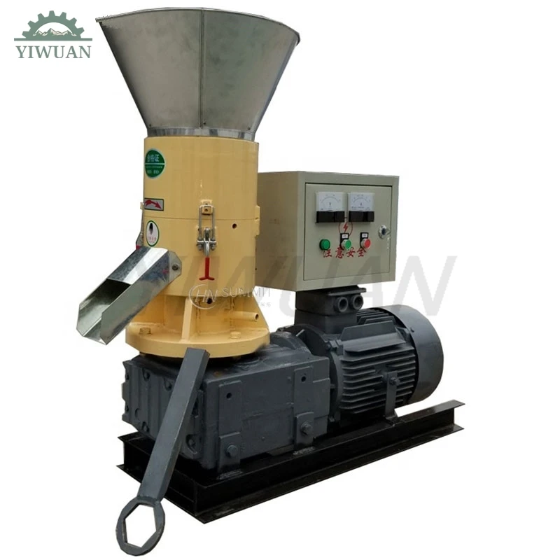 100-120Kg/h 7.5KW Biomass Wood Pelletizer Fuel Pellet Mill Wood Pellet Machine Granulator Pressing Extruding Making Machine