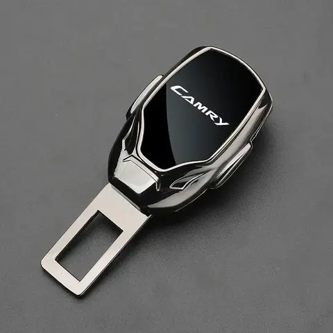 For TOYOTA CAMRY 2018 2012 2014 2016 2010 2009 Accessorie Car Seat Belt Clip Buckle One Button To Release Insert Socket Extender