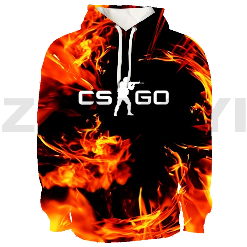 

Anime Game CS GO 3D Hoodie Camouflage Army Print Pattern Sweatshirt Shooting War Harajuku Hoodies for Men Boys Comfortable Hoody