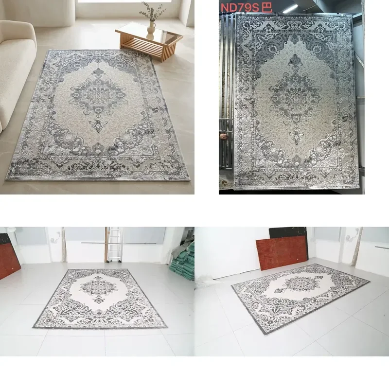 Polypropylene Mat Stock for Living Room Bedroom Indoor Non-Slip Low Price Rug