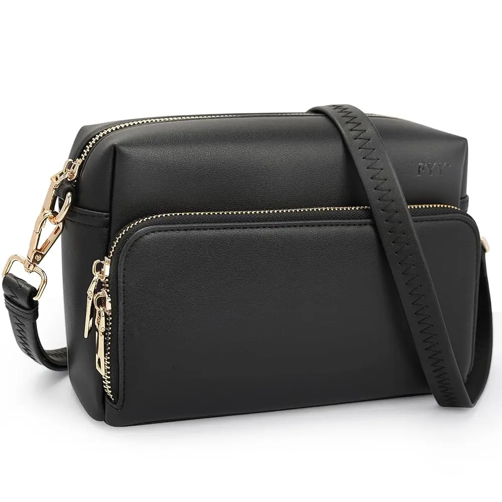 

Small Crossbody Bags for Women Vegan Leather Crossbody Purses for Women Travel with Adjustable Shoulder Strap