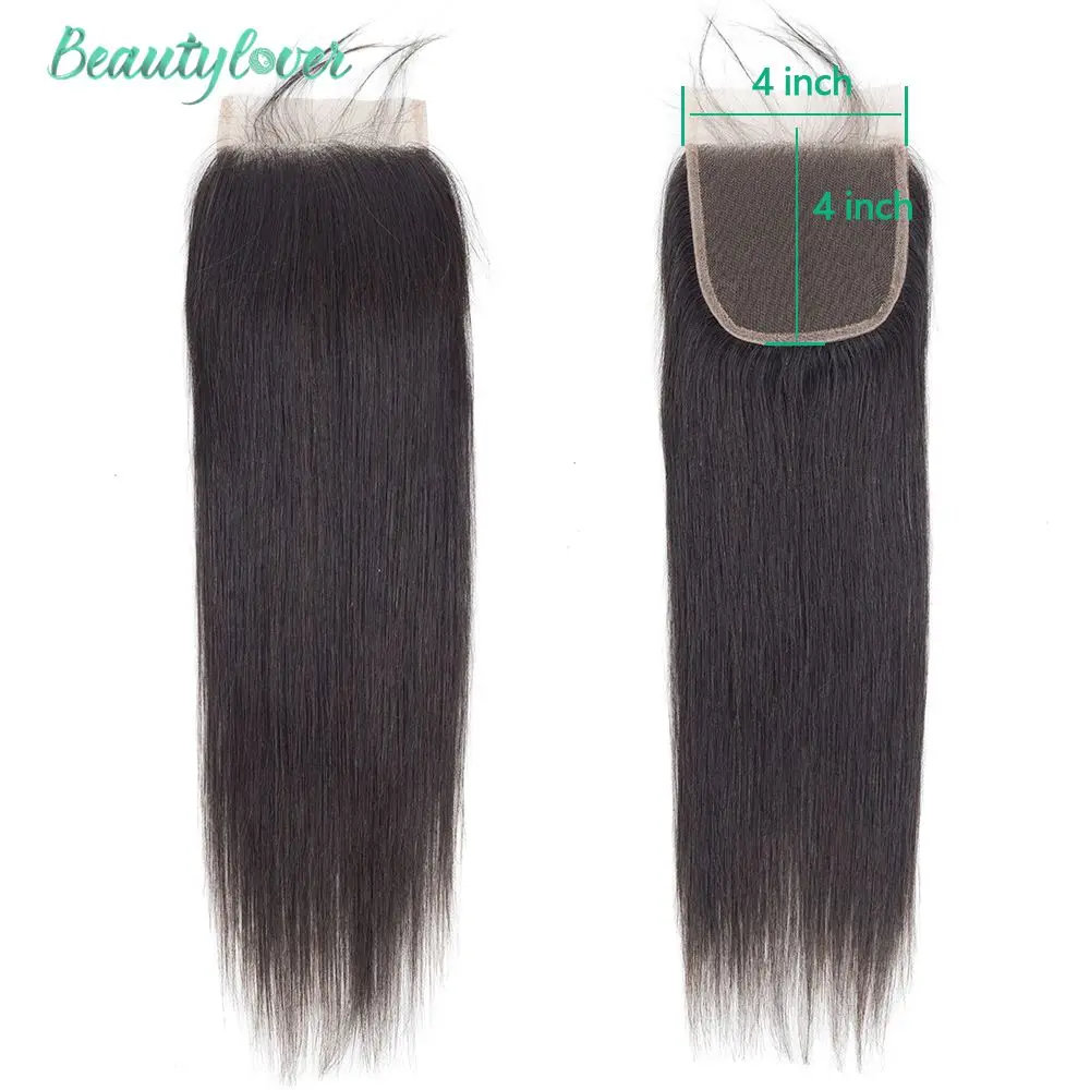 28 30 32 Inch Long Bundles With Closure 4x4 5x5 6x6 Straight Human Hair Bundles With Closures Indian Hair Extensions For Women