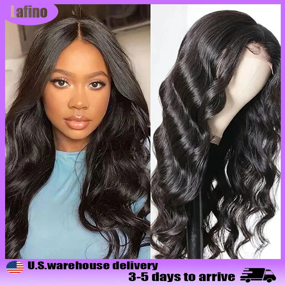 

Lafino Body Wave 13x6 Hd Lace Frontal Wig Loose Body Wave 13x4 Lace Front Wig Human Hair Black Wig Human Hair Brazilian Hair
