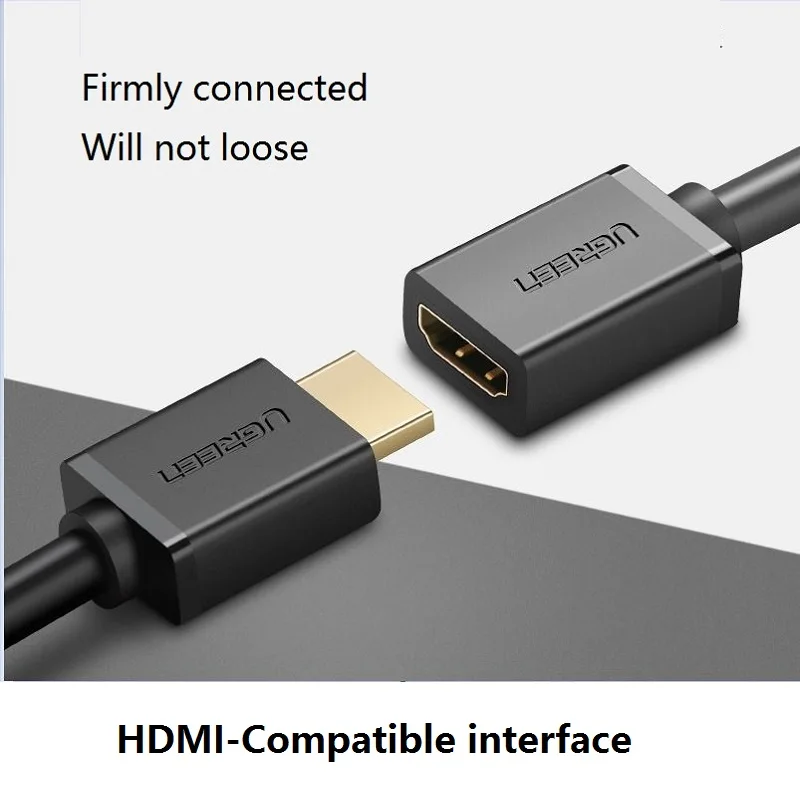 UGREEN Line Extension HD1080P HDMI-Compatible Male To Female  Extender For Computer/HDTV/Laptop/Projector In Audio Video Cable