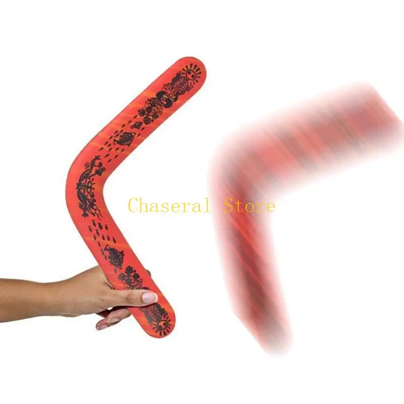 E7CE EVA Soft-Boomerang Flying Disc Sport Toy Interactive Interactive Outdoor Game Education Juega seguridad para niños para