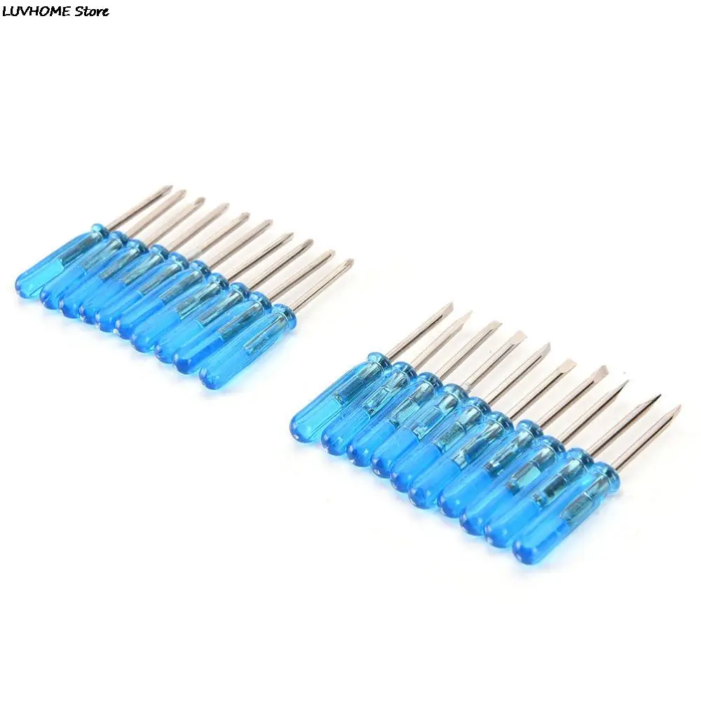 7/10Pcs/Set 2mm Phillips Slotted Screwdrivers Portable Screw Driver Repair Tools Hand Tool Sets Top Quality