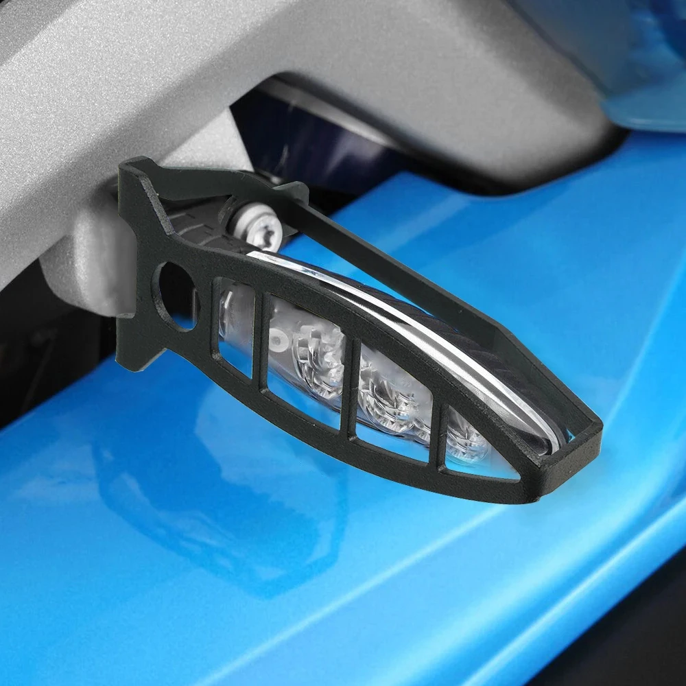 For BMW R1200GS R1250GS R1200RS F850GS K1200R K1300R F800R F750GS Front & Rear Turn Signal Light Protection Shield Guard Cover