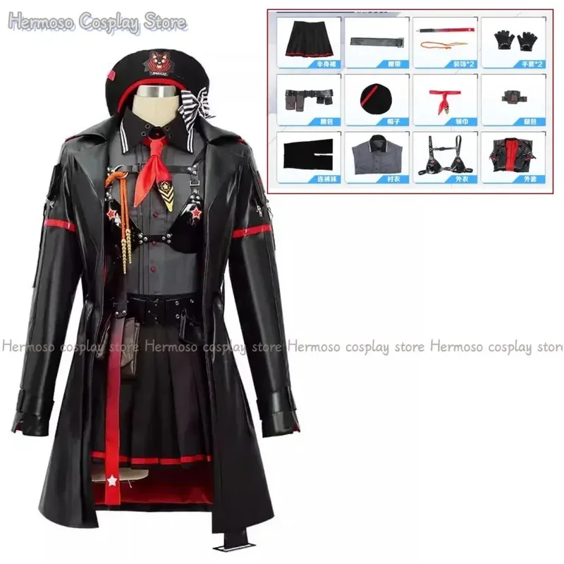 لعبة ما قبل البيع NIKKE آلهة النصر إيما أزياء تنكرية للحفلات لعب الأدوار زي تنكري بدلة ألعاب للكبار كون