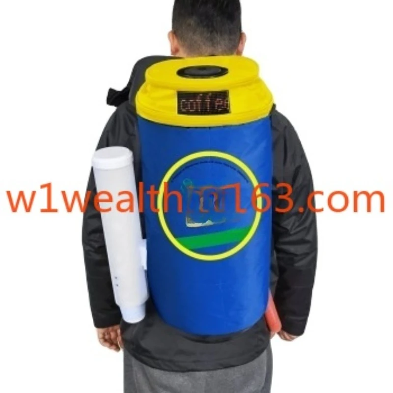 15L Wholesales Portable Backpack Water Dispenser for Beer Beverage with Speakers/vendor Vending Seller Hawker Mobile Portable