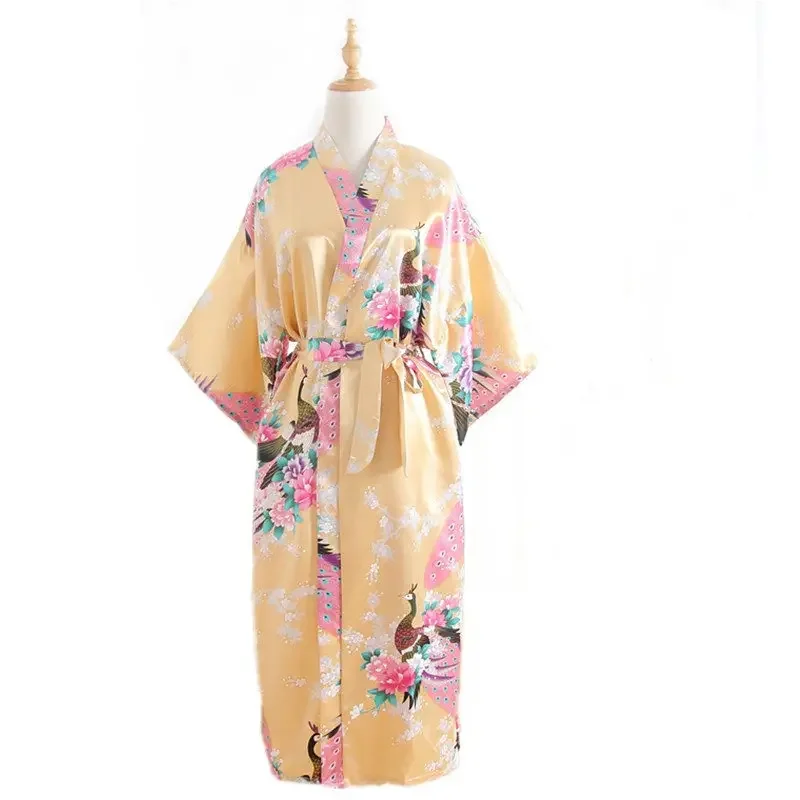 

Robes Women Japanese Tender Sleepwear Style Light Soft Femme Print Mujer Hipster Homewear Cozy Summer Breathable Fashion V-neck
