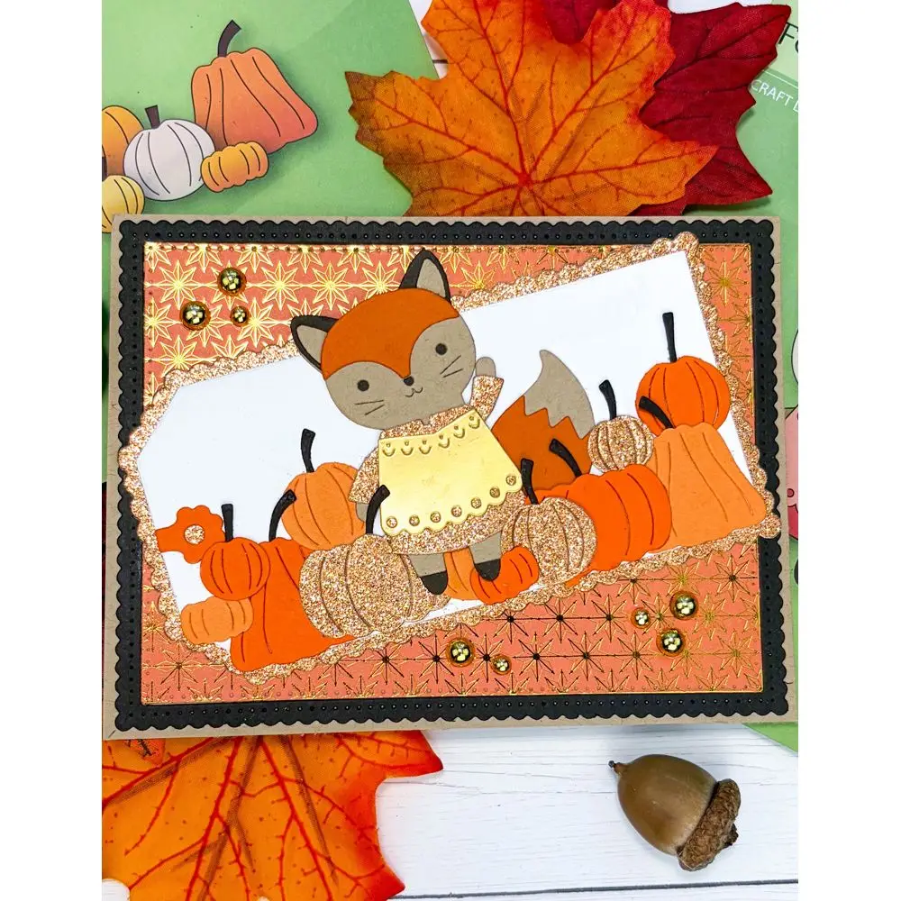 July 2026 Christmas Fresh Poinsettia Bundle Santa Penguin Pumpkin Patch Snowman Metal Cutting Dies for DIY Handmade Scrapbooking