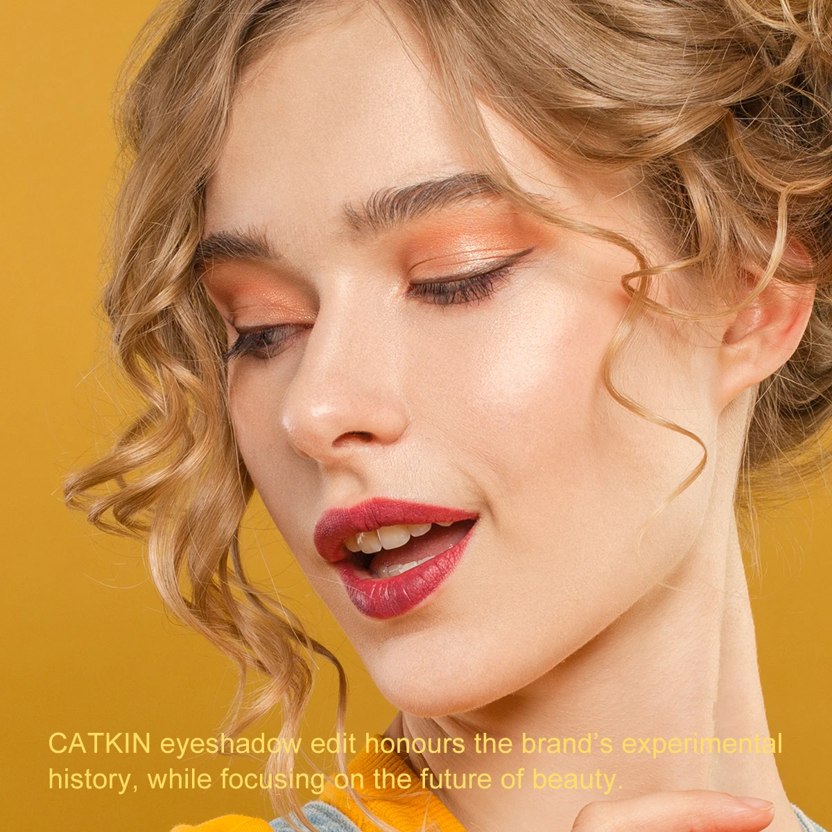 CATKIN Eyeshadow Palette Makeup, Matte Shimmer 9 Colors, Highly Pigmented, Creamy Texture Natural Bronze Neutral