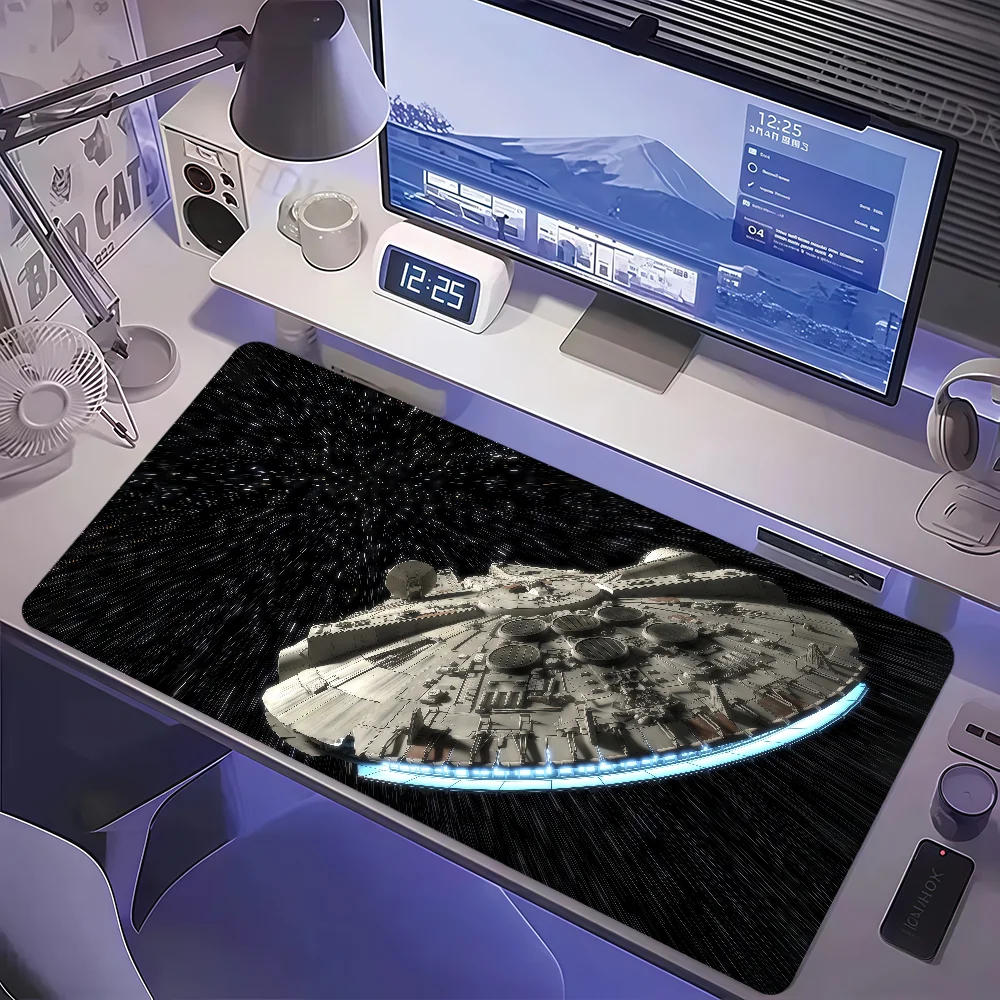Podkładka pod mysz Kosmiczna Statwa Kosmiczna Astronauta Kosmos Antypoślizgowa Gruba Podkładka Pod Mysz Duża Podkładka do Pisania Obszyta Krawędziami Biuro Uczeń Gamingowa Poduszka — zdjęcie produktu 2