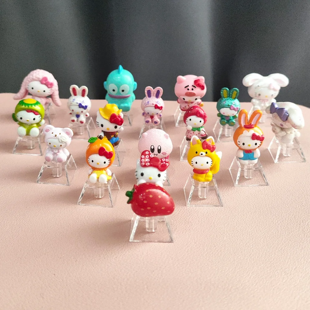 

Kawaii Hello Kitty Anime Keycap - Oil-Proof PBT, Fits Cherry/Gateron/ Switch DIY Keycaps for Friend Gift