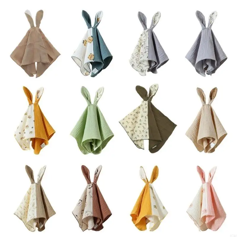 

97BE Baby Wiping Towel Hand Cloth Infant Nursing Towel Soothe Appease Comforter Towel