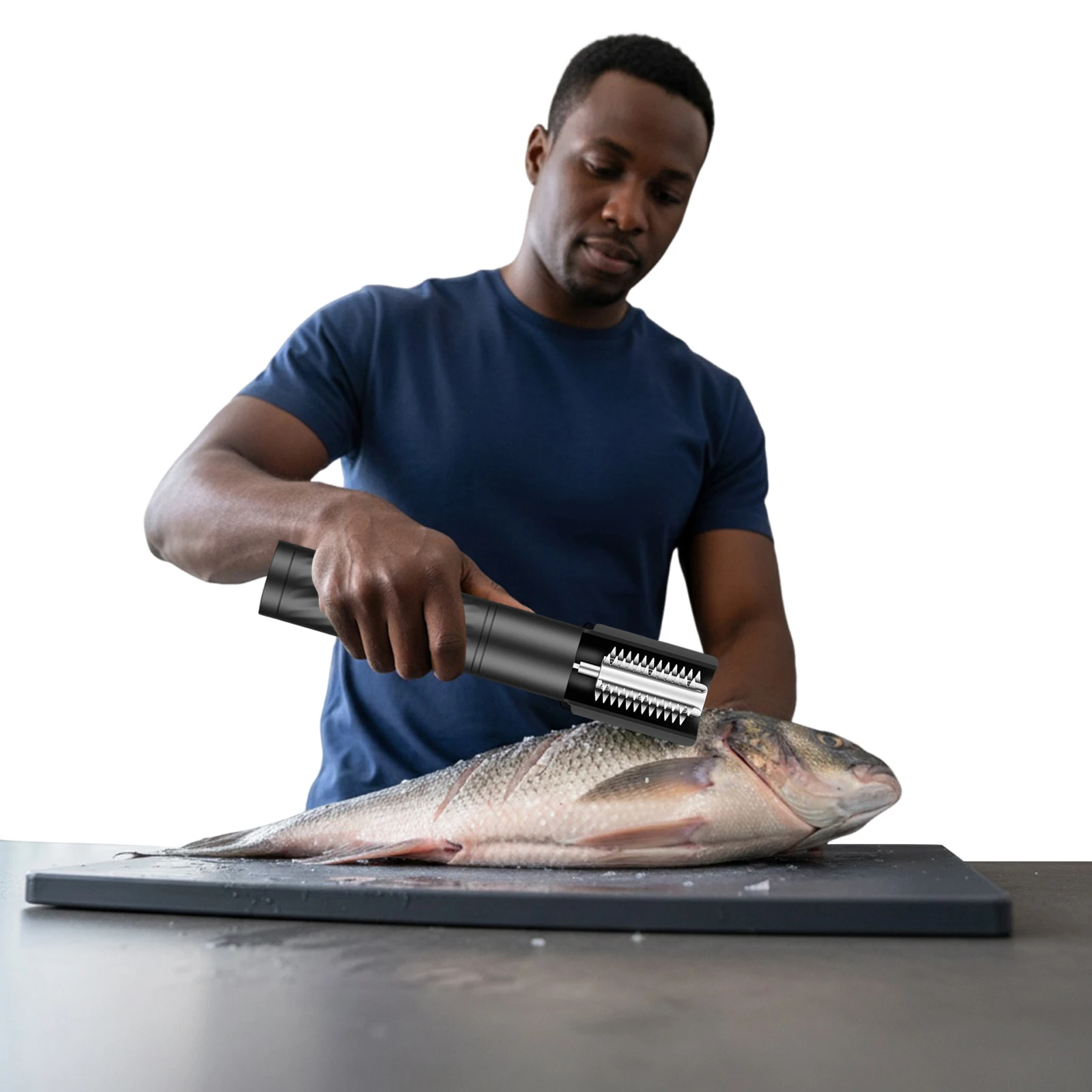 Portable Coconut Electric Roller Wireless Coconut Scraper Handheld Grater for Home Kitchen Scaling Fish and Scraping Coconuts