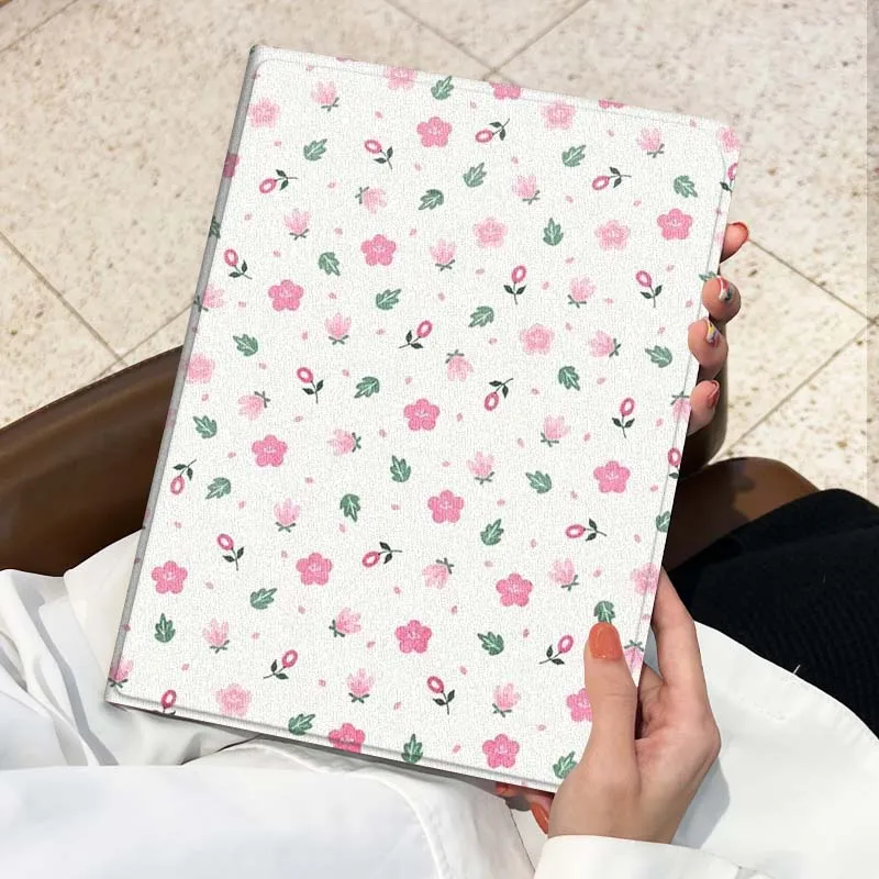 

Sweet cartoon flowers For Lenovo Pad Tab Legion Xiaoxin Y900 Y700 K10 M10 P11 3rd Pro GT Plus Gen Cover Tablet Case