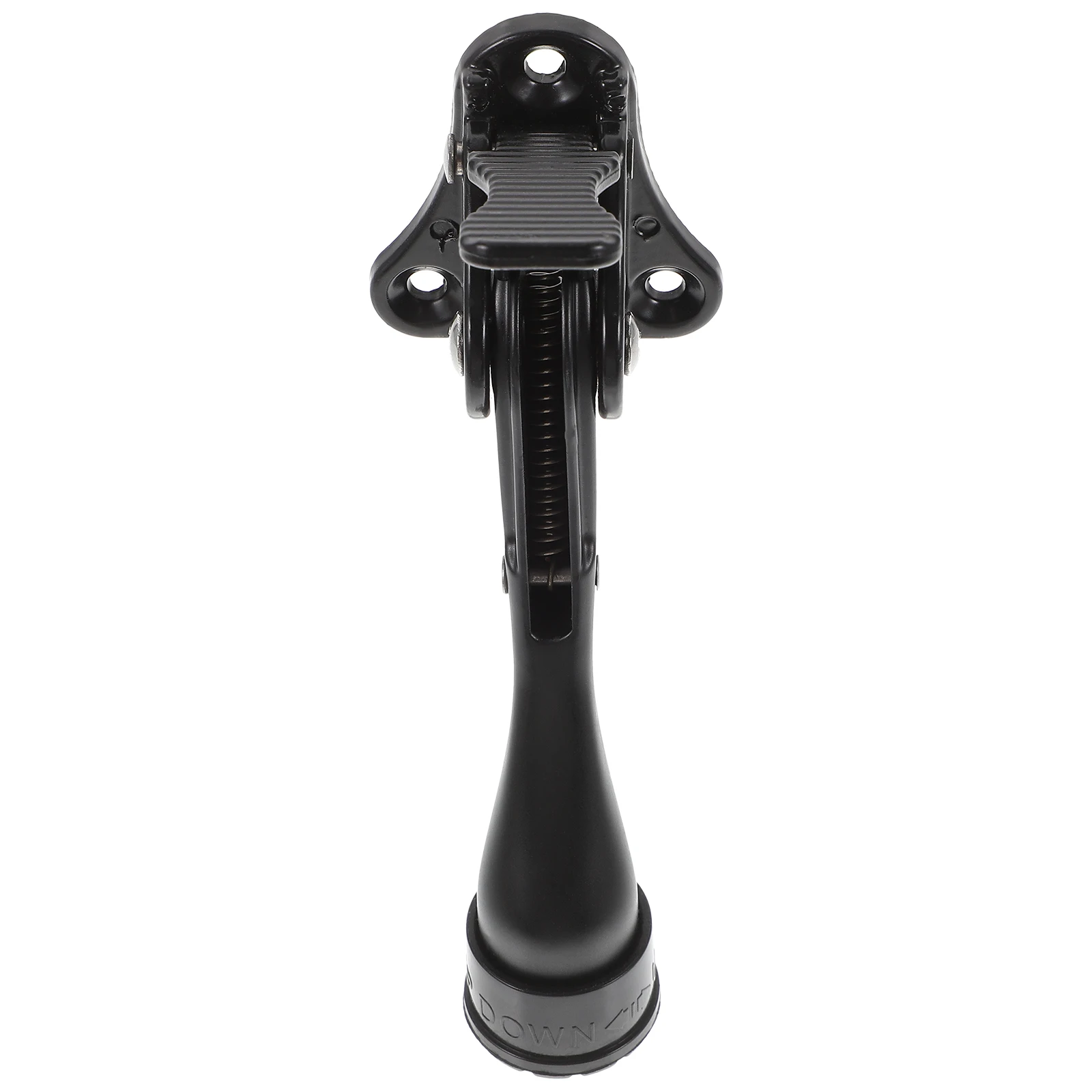 

Door Stops Step-on White Black Heavy Duty Metal Commercial Door Stopper for Bottom Wedges Strips Adjustable Upward