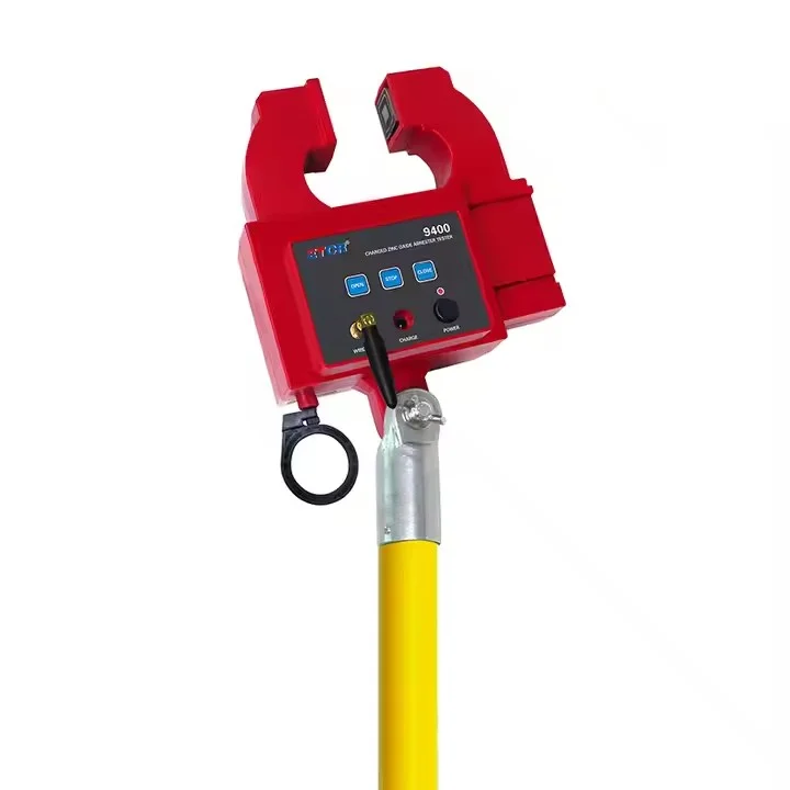 ETCR9400 Ultra High Accuracy Clamp Leakage Meter Live Zinc Oxide Arrester Clamp Tester