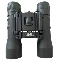 16X32 Binoculars HD Powerful Professional Telescope Folding Mini Telescope Zoom BAK4 FMC Optics For Hunting Outdoor