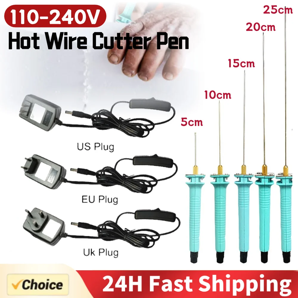 

Ручка для резки пенопласта, ручка для резки горячей проволоки, легкая терморезка, гравировальная ручка, портативная, быстрый нагрев для резки пенополистирола