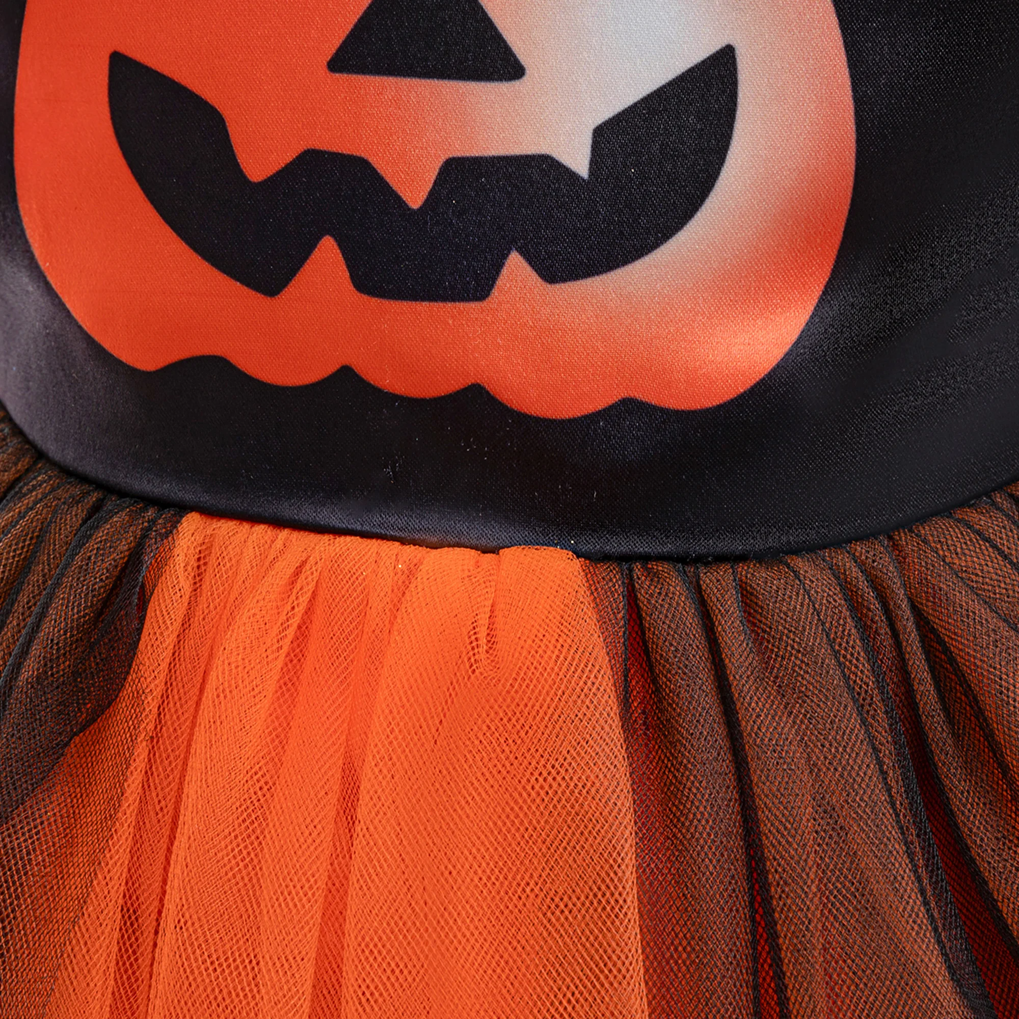 Kleinkind-Kürbis-Partykleid für Mädchen, Elegantes Kleid für den 1. Geburtstag, Brautjungfernkleid, Hochzeitskleid, Prinzessinnenkleid, Ballkleid, Mädchen-Halloween-Weihnachtskostüm – Detail 7