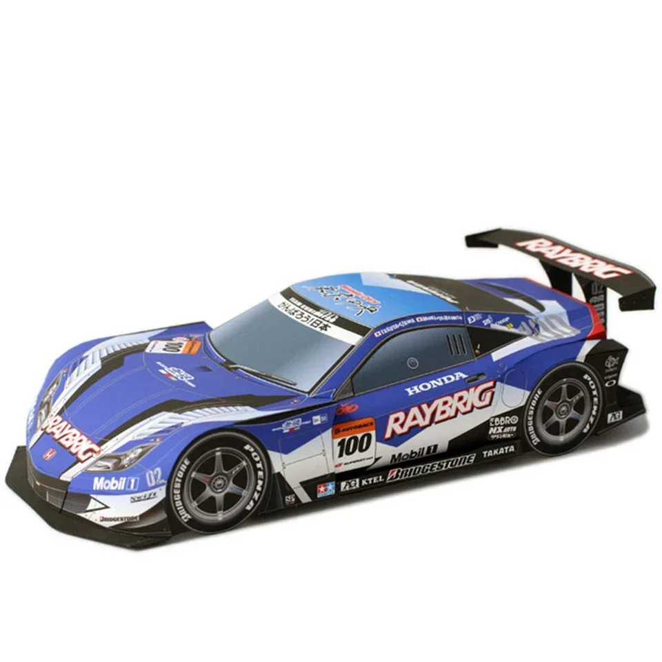 WRC 2011 HSV-010 GT 1:24 نموذج ورقي للسيارة، Dakar World Rally Racing Origami Art، صناعة يدوية ثلاثية الأبعاد Papercraft DIY Craft ZX-129 #1