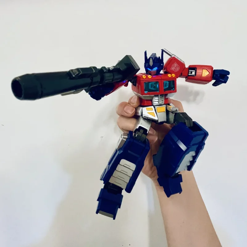 

Genuine Blokees 18cm Transformation G1 Optimus Prime Megatron Building Blocks Legendary Edition Action Figure Model Toys Gifts