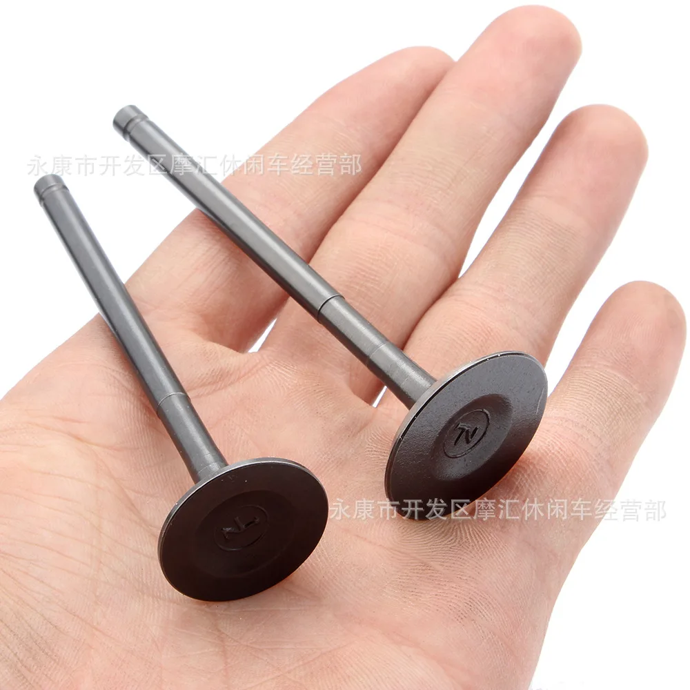 

Комплект клапанов из кобальтового сплава для картинга Gy6 200cc, впускной и выпускной клапаны, 81 мм