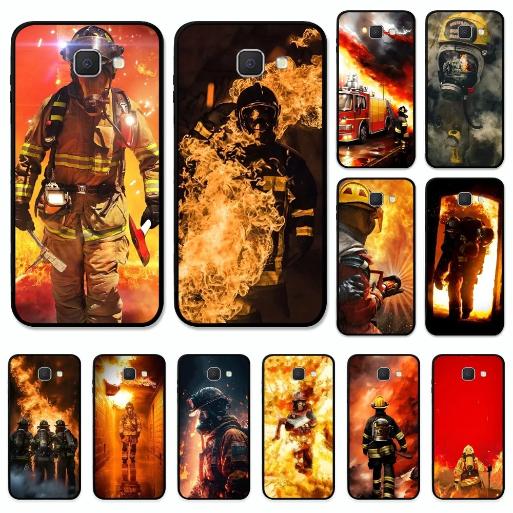 Firefighter Heroes Fireman Phone Case For Samsung J 7 Plus 7core J7 Neo J6 Plus Prime J6 J4 J5 Mobile Cover