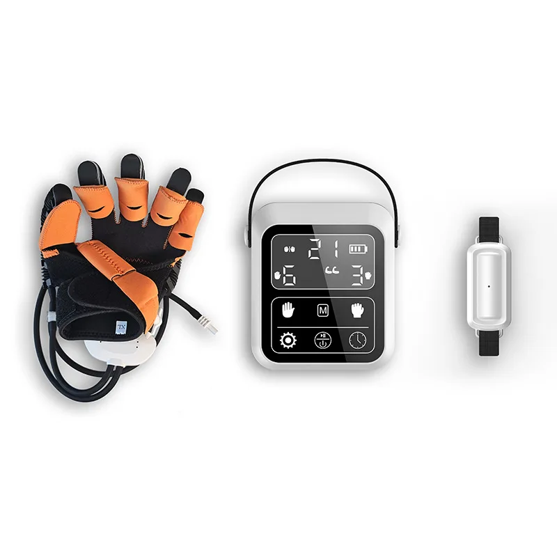 

For Rehabilitation Robot Gloves Trainer Elderly Stroke Hemiplegia Five Finger Finger Finger Hand Training Press