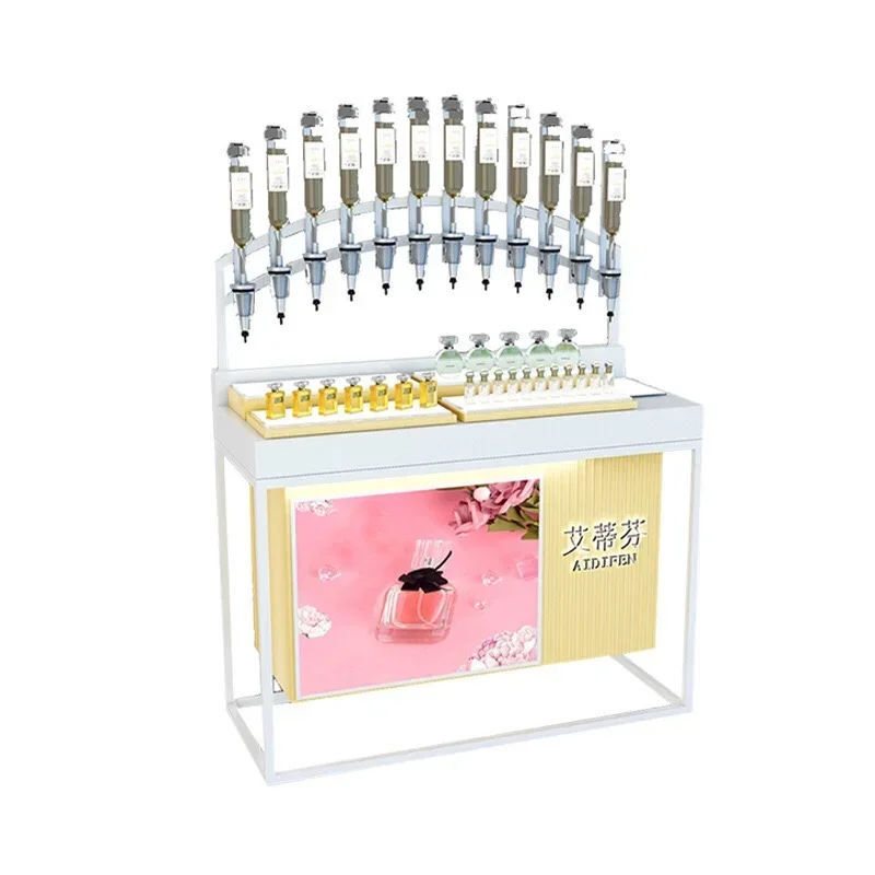 FOR Bulk perfume bar pump head equipment display rack hanging counter display rack stall shelf shopping mall desktop